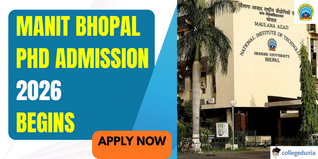 MANIT Bhopal Begins PhD Admissions 2026; Apply by November 27